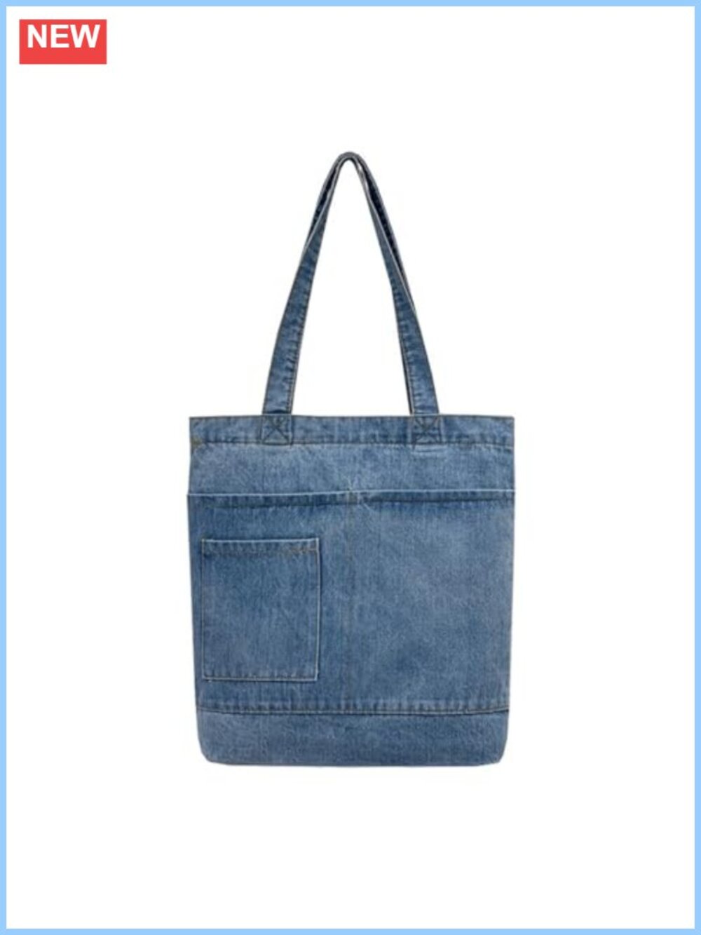 Denim Handbag Crossbody Shoulder Bag Tote Purse Travel Casual